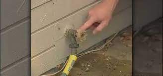 how to fix a leaky garden hose spigot