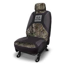 Realtree Seat Cover Black Camo