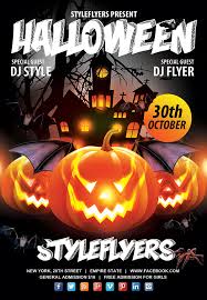 60 Free Halloween Posters Invitation Flyers Print
