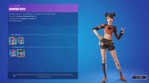 Mini-Review Of The SUMMER SKYE Skin In Game (Fortnite August Crew Pack) -  YouTube