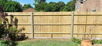 how to install concrete fence posts and