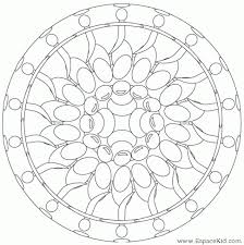 Résultat de recherche d'images pour "coloriage à imprimer mandala fleurs"