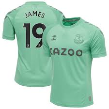 Enjoy fast delivery, best quality and cheap price. Everton Third Shirt 2020 21 With James 19 Printing