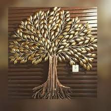 Iron Decorative Metal Tree Wall Art