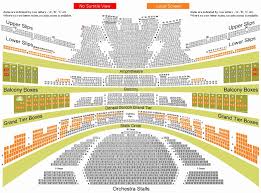 Lyric Opera House Chicago Seating Chart Lyric Opera Seating
