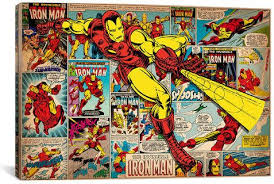 Iron Man Art Marvel Comic Books