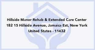 hillside manor rehab extended care