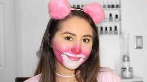 easy pink panther look halloween 2017