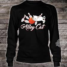 There are 25 bowling alley cats for sale on etsy, and they cost $34.65 on average. Alley Cat Bowling Shirt Bowler Bowling Shirt
