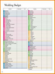 Wedding Planning Spreadsheet Template Magdalene Project Org