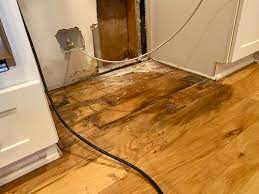 Water Damaged Wood Floors From