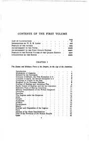The History Of The Decline And Fall Of The Roman Empire Vol