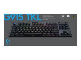 It uses logitech's new gl low profile switches and wireless lightspeed. Lakeshore It Solutions Logitech Logitech G915 Tkl Tenkeyless Lightspeed Wireless Rgb Mechanical Gaming Keyboard