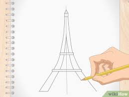 Banyak orang ingin mendapat uang tapi tidak bisa, kau pikir ada banyak orang yang butuh lukisan ini? Cara Menggambar Menara Eiffel Dengan Gambar Wikihow