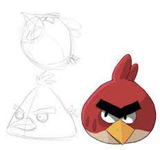 How to Draw Angry Birds - FeltMagnet
