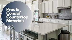 pros and cons of countertop materials