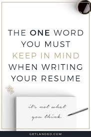The    point Resume Writing Checklist