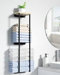 Wall Towel Rack For Rolled Towels 2