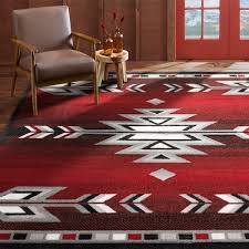 southwestern geometric area rug