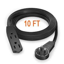 flat under carpet extension cord wire
