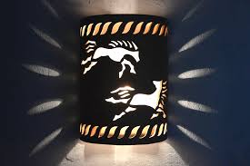 southwest ceramic lighting