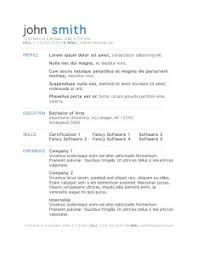       Amazing Resume Templates Word Free Download Template     Resume   Free Resume Templates