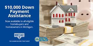10k michigan down payment istance