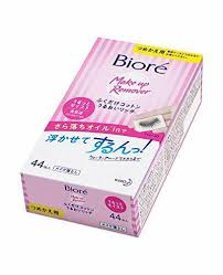 biore kao makeup remover wipe only