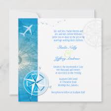 bon voyage wedding invitations