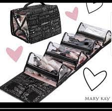 mary kay travel roll up bag cosmetic