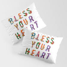 southern insult humor pillow sham