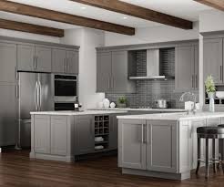 Kitchen cabinets are a lowe's mainstay and we're proud to offer a wide selection from kraftmaid and imprezza with unique hardware and features! Gray Kitchen Cabinets Kitchen The Home Depot