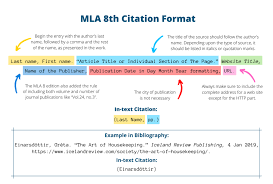 free mla format citation generator 8th