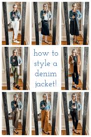 how to style a denim jacket sheri silver