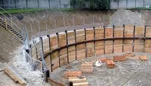 Earth Retention Shoring System For