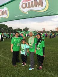 Where to run in malaysia? Milo Breakfast Day Run 2017 Johor Aziatul Niza Sadikin