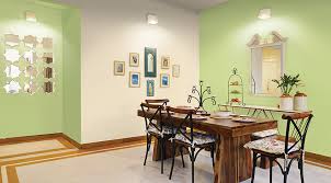 Contemporary Green Dining Room