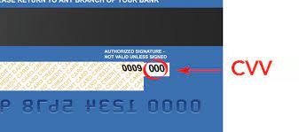 debit and credit card number cvv and