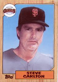 Baseball vintage sports trading card. Cards On The Table That Time Steve Carlton Made Us All Sad