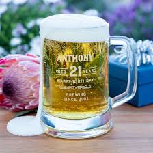 Engraved Birthday 500ml Beer Mug