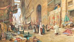 a carpet seller cairo by charles