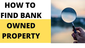 how to find reo bank owned properties