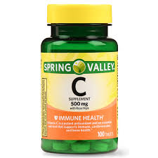 spring valley vitamin c 500mg 100