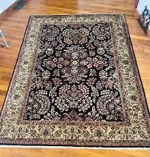 fine handknotted indo persian carpet