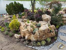 Succulent Rock Garden Landscape