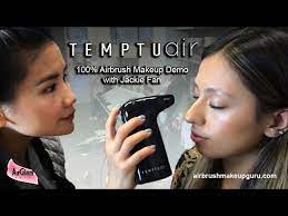 temptu air tutorial with jackie fan