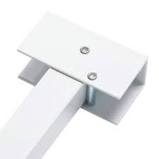 Aluminum White Security Bar Lock