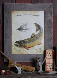 Vintage Fly Fishing Lure Patent Art