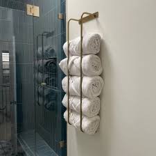 Bathroom Towel Storage Wall Storage