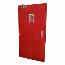 gi fire resistant doors powder coated